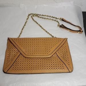 McLaughlin tan envelope shoulder bag ladies
